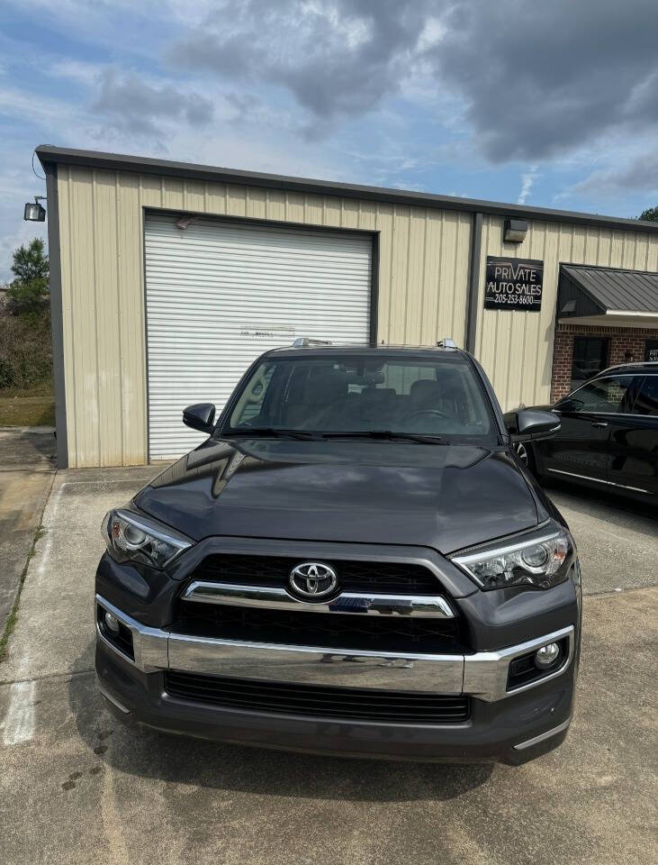 2017 Toyota 4Runner for sale at Private Auto Sales in Chelsea, AL