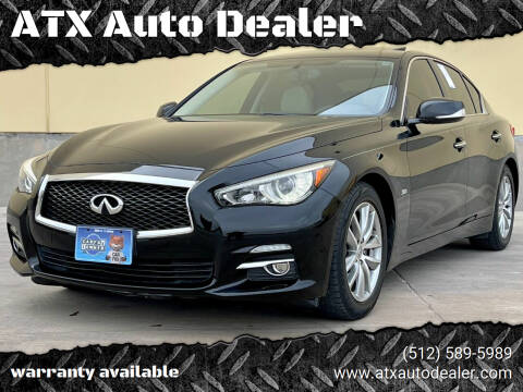 2016 Infiniti Q50 for sale at ATX Auto Dealer LLC in Kyle TX