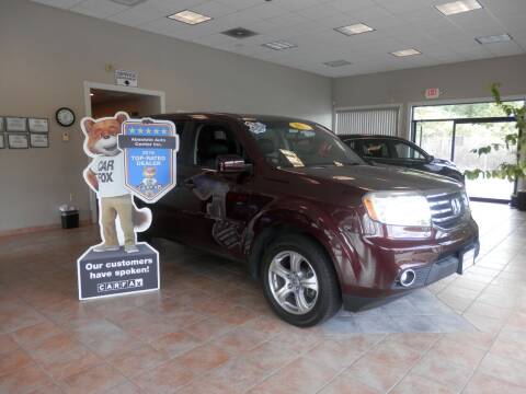 2013 Honda Pilot for sale at ABSOLUTE AUTO CENTER in Berlin CT