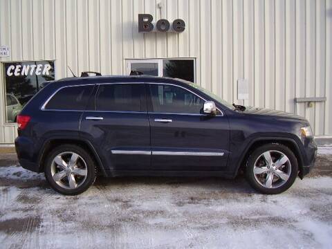 2012 Jeep Grand Cherokee for sale at Boe Auto Center in West Concord MN