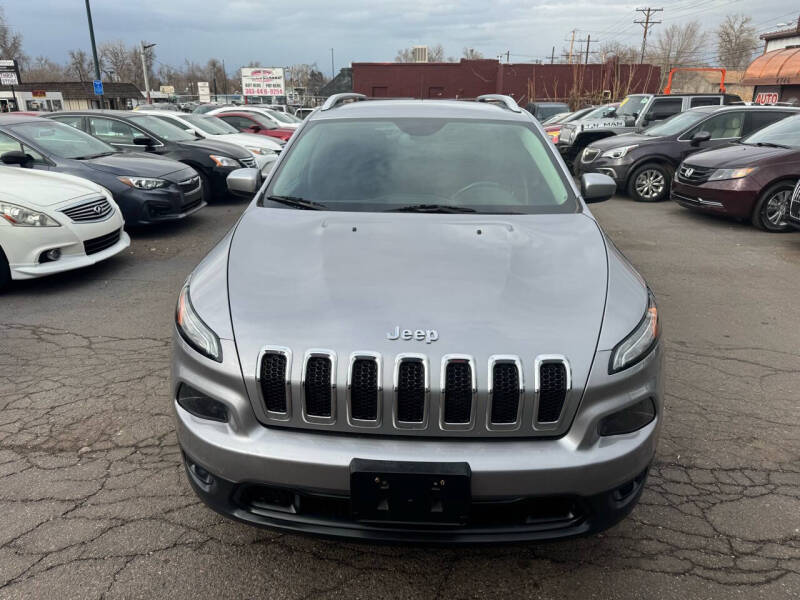 2017 Jeep Cherokee for sale at SANAA AUTO SALES LLC in Englewood CO