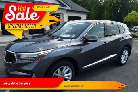 2019 Acura RDX for sale at Ewing Motor Company in Buford GA