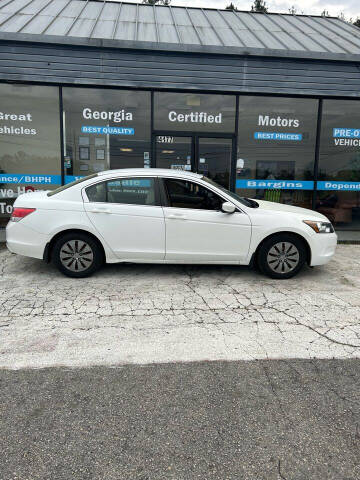 2010 Honda Accord for sale at Georgia Certified Motors in Stockbridge GA