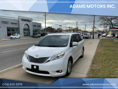 2012 Toyota Sienna for sale at Adams Motors INC. in Inwood NY