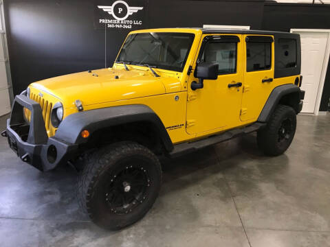 2009 Jeep Wrangler Unlimited for sale at Premier Auto LLC in Vancouver WA