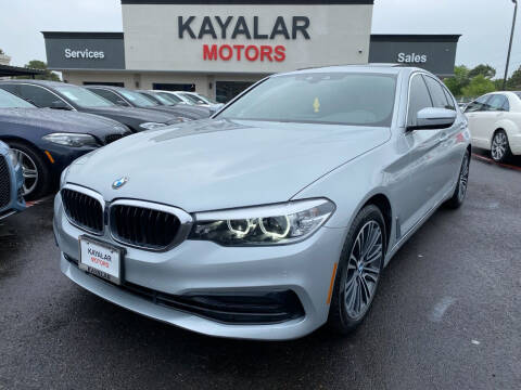 2019 BMW 5 Series for sale at KAYALAR MOTORS in Houston TX