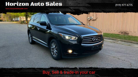 2013 Infiniti JX35 for sale at Horizon Auto Sales in Raleigh NC