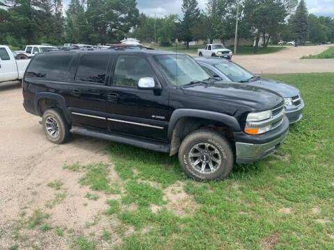 2000 Chevrolet Suburban for sale at Four Boys Motorsports in Wadena MN