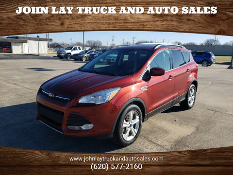 2014 Ford Escape for sale at John Lay Truck and Auto Sales in Independence KS