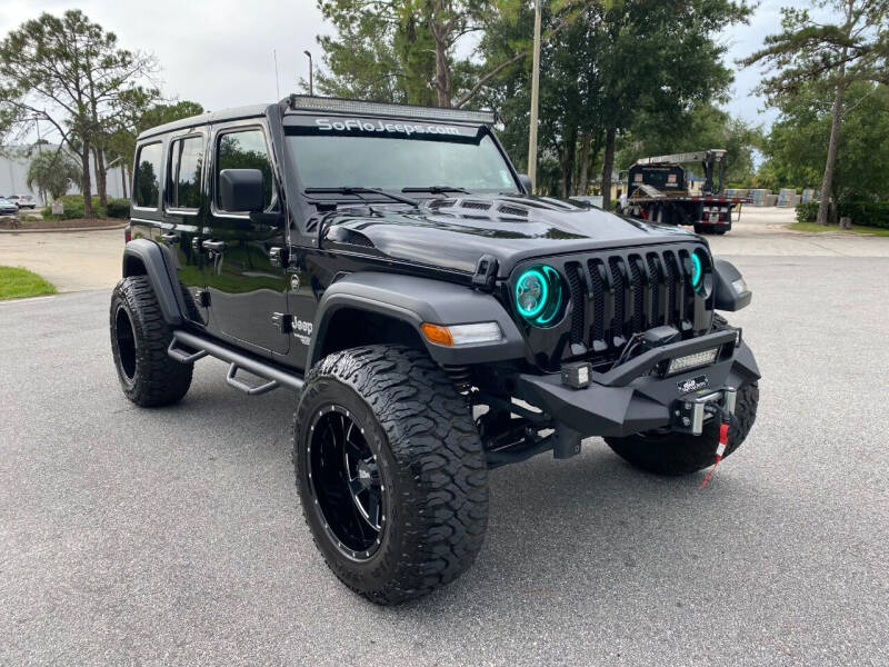 2019 Jeep Wrangler Unlimited for sale at Global Auto Exchange in Longwood FL