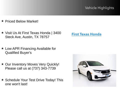 2026 Honda Odyssey Touring