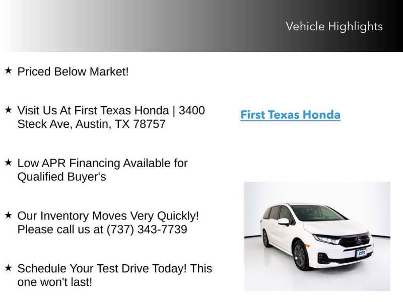 2026 Honda Odyssey Touring