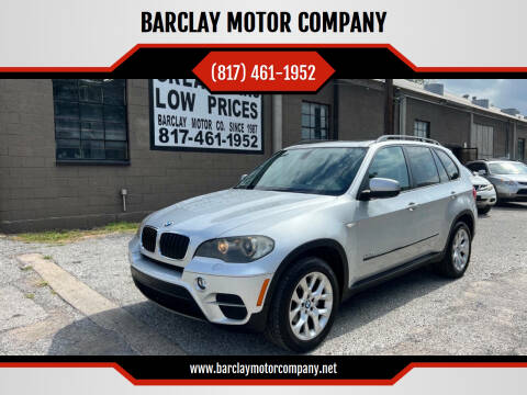 2011 BMW X5 for sale at BARCLAY MOTOR COMPANY in Arlington TX