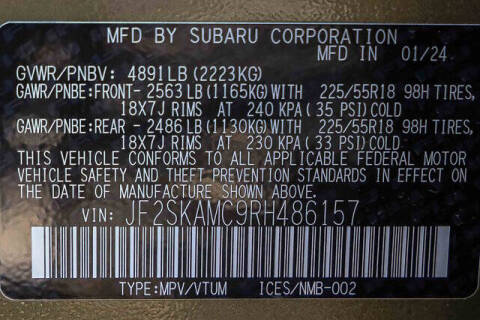 2024 Subaru Forester Touring