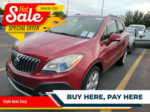 2015 Buick Encore for sale at Styln Auto Corp in West Park FL