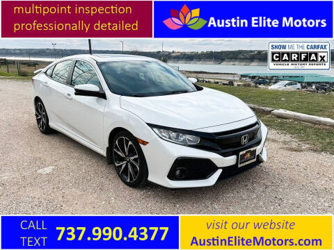 2018 Honda Civic for sale at Austin Elite Motors in Austin TX