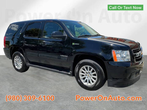 2013 Chevrolet Tahoe Hybrid for sale at Power On Auto LLC in Monroe NC