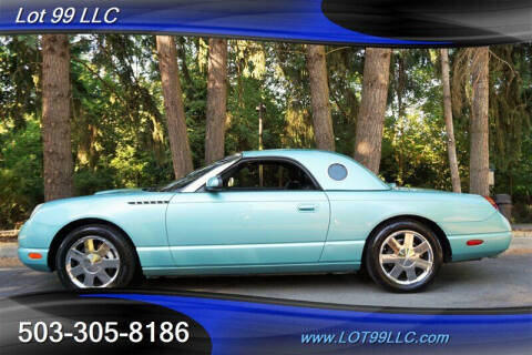 2002 Ford Thunderbird for sale at LOT 99 LLC in Milwaukie OR
