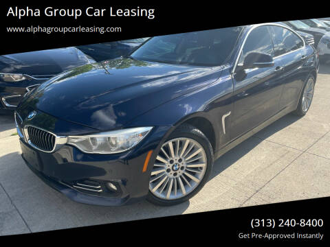 2015 BMW 4 Series for sale at Alpha Group Car Leasing in Redford MI