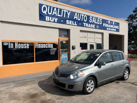 2008 Nissan Versa for sale at QUALITY AUTO SALES OF FLORIDA in New Port Richey FL