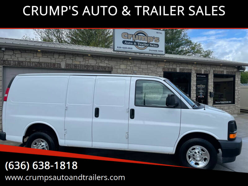 2017 Chevrolet Express Cargo for sale at CRUMP'S AUTO & TRAILER SALES in Crystal City MO