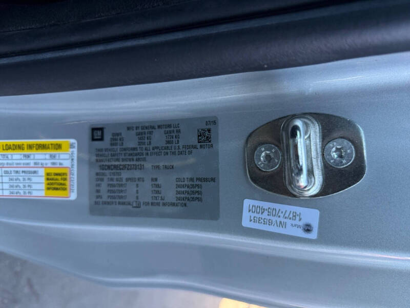 2015 Chevrolet Silverado 1500