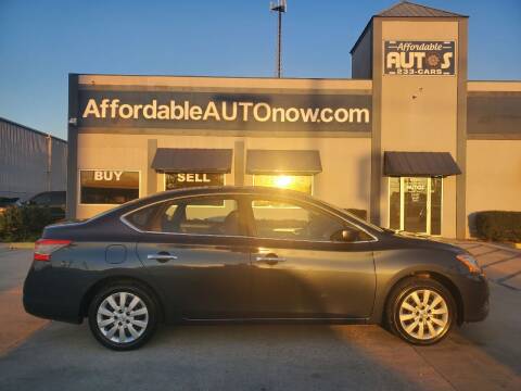 2015 Nissan Sentra for sale at Affordable Autos in Houma LA
