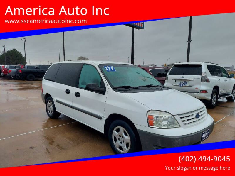 2007 Ford Freestar for sale at America Auto Inc in South Sioux City NE