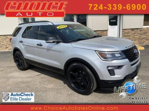 2019 Ford Explorer for sale at CHOICE AUTO SALES in Murrysville PA