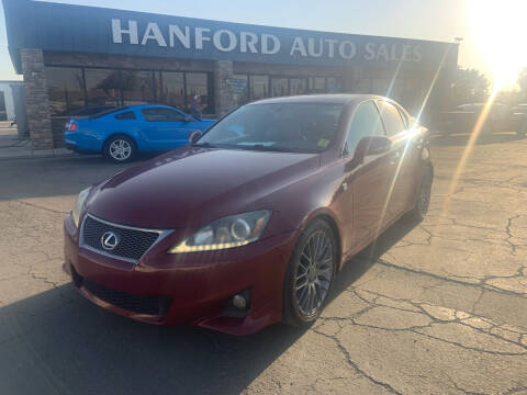 2011 Lexus IS 250 for sale at Hanford Auto Sales in Hanford CA