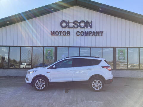 2017 Ford Escape for sale at Olson Motor Company in Morris MN