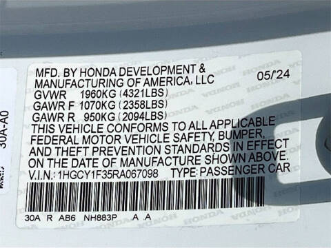 2024 Honda Accord EX