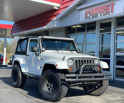 2013 Jeep Wrangler for sale at Furrst Class Cars LLC  - Independence Blvd. in Charlotte NC