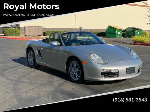 2007 Porsche Boxster for sale at Royal Motors in Rocklin CA