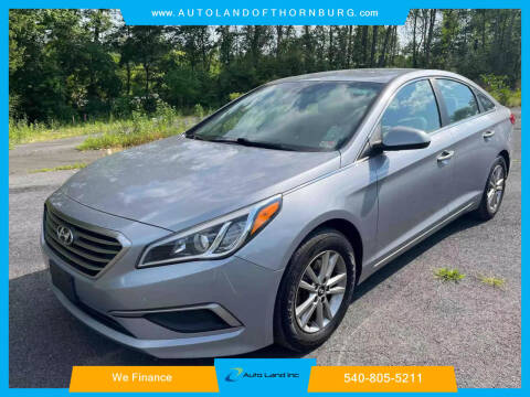 2017 Hyundai Sonata for sale at Auto Land of Thornburg in Spotsylvania VA