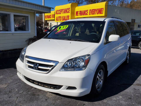 2007 Honda Odyssey for sale at Acceptance Auto Sales in Lithia Springs GA