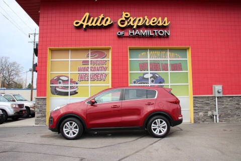 2018 Kia Sportage for sale at AUTO EXPRESS OF HAMILTON LLC in Hamilton OH