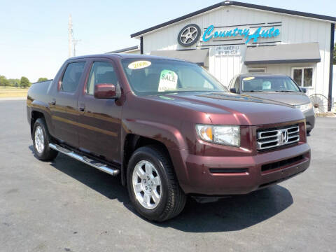 2008 Honda Ridgeline for sale at Country Auto in Huntsville OH