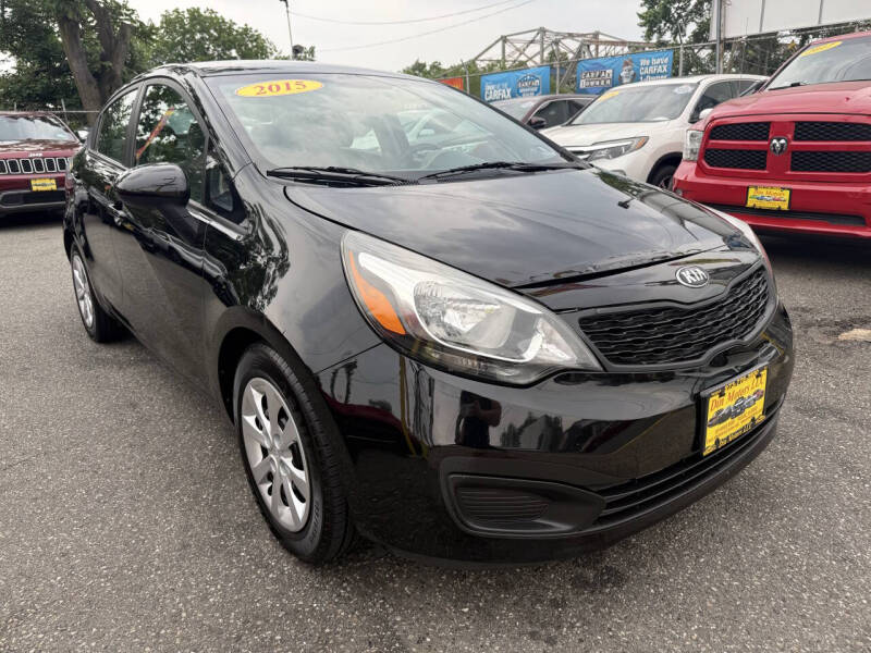 Used 2015 Kia Rio LX with VIN KNADM4A36F6483826 for sale in Passaic, NJ