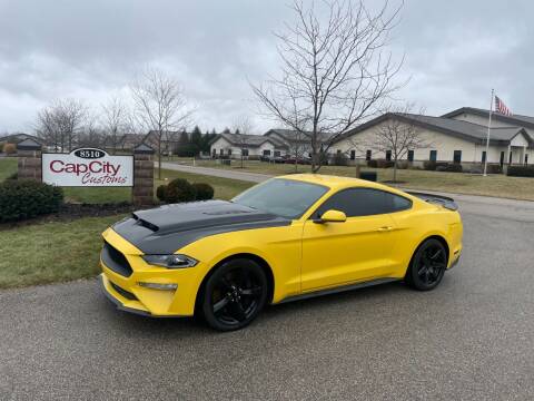 2018 Ford Mustang for sale at CapCity Customs in Plain City OH
