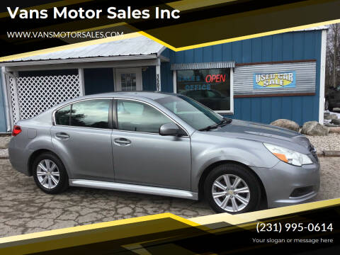 2010 Subaru Legacy for sale at Vans Motor Sales Inc in Traverse City MI
