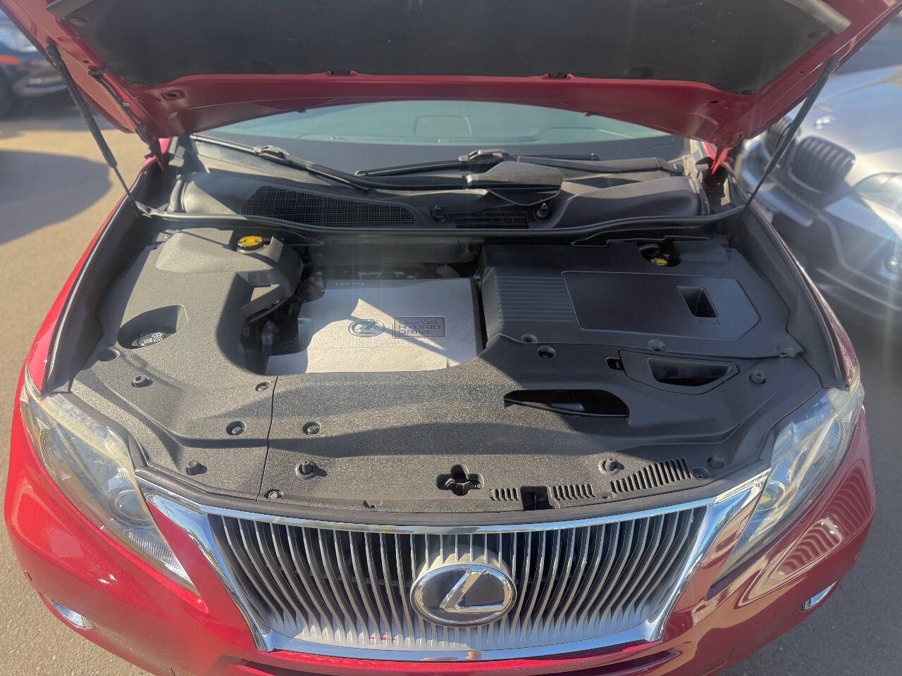 Red 2010 Lexus RX 450h Base AWD 4dr SUV 21