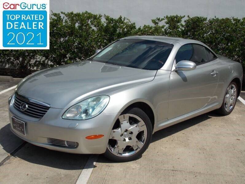 2005 Lexus SC 430 for sale at UPTOWN MOTOR CARS in Houston TX
