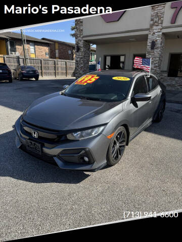 2020 Honda Civic for sale at Mario's Pasadena in Pasadena TX