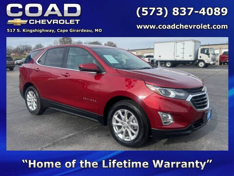 2019 Chevrolet Equinox for sale at Coad Chevrolet Isuzu in Cape Girardeau MO