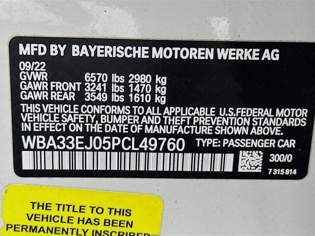 2023 BMW 7 Series 760i xDrive