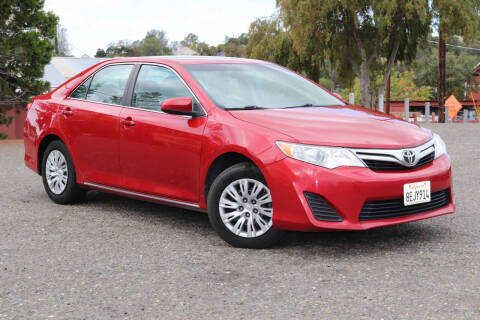 2013 Toyota Camry for sale at California Auto Sales in Auburn CA