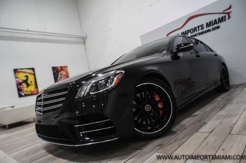 2019 Mercedes-Benz S-Class for sale at AUTO IMPORTS MIAMI in Fort Lauderdale FL