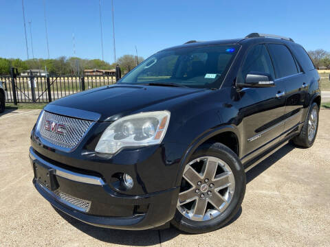 2011 GMC Acadia for sale at Texas Luxury Auto in Cedar Hill TX