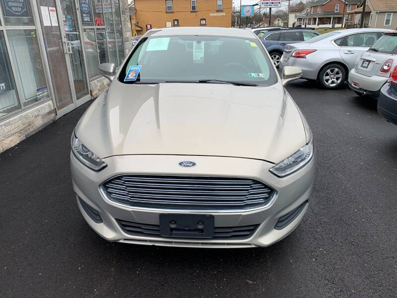 2016 Ford Fusion for sale at B N M Auto Sales Inc in New Castle, PA